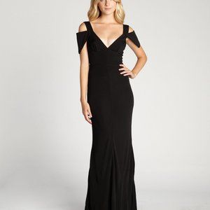 NWT A.B.S. by Allen Schwartz Black Evening Gown